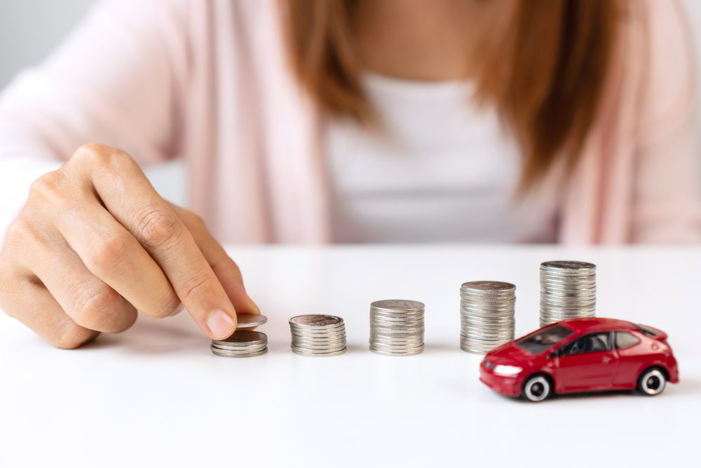 Collect money to buy a new car