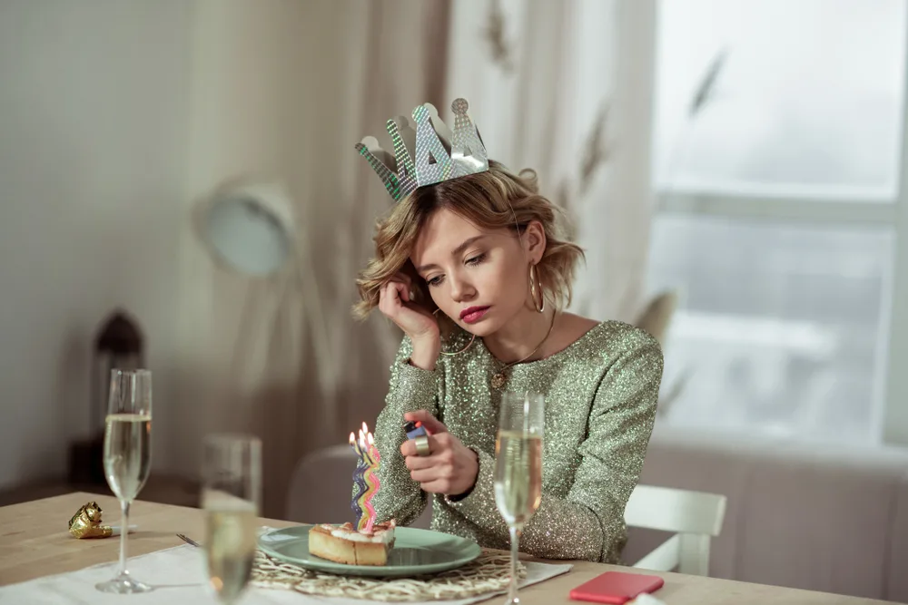 What Does it Mean When Someone Forgets Your Birthday? 1 alone on birthay
